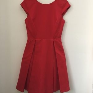 Red Ted Baker a-line cocktail dress